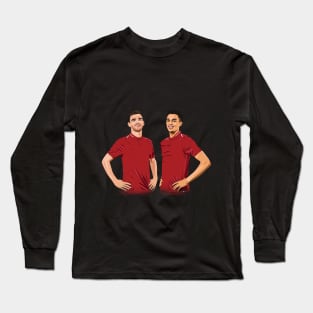 Trent Alexander-Arnold and Andrew Robertson Long Sleeve T-Shirt